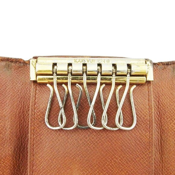 LOUIS VUITTON Key Case Monogram Brown Light Brown USED - Picture 7 of 14